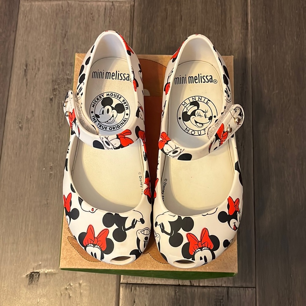Mini Melissa shoes - Mickey & Minnie - size 10